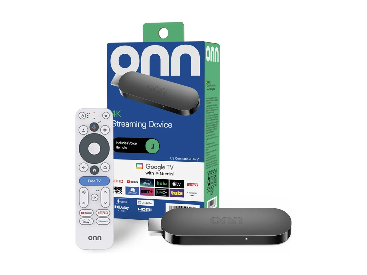 onn. 4K Streaming Device with Google TV